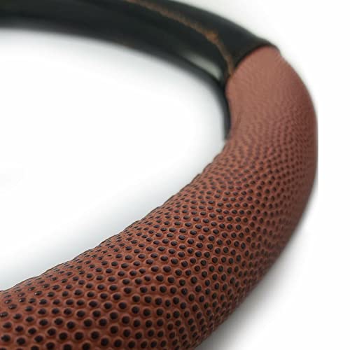 NCAA Steering Wheel Cover with Football Accents - Unisex