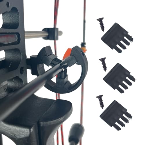 Capture Whisker Biscuit Arrow Rest for Compound & Recurve Bows - Universal Black