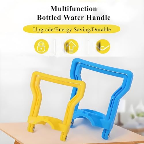 5 Gallon Water Bottle Handles - Ergonomic Anti-Slip Carrier - 2 Pack