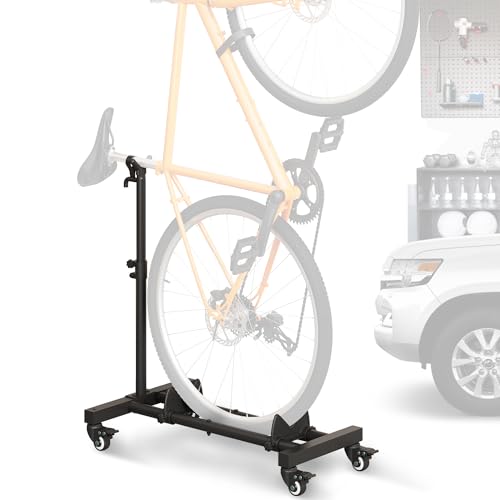 Freestanding Bike Rack with Adjustable Height - 1 Pack