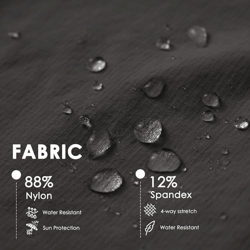 Women's Cargo Skorts - Quick Dry Golf & Hiking Skirt with Pockets