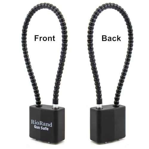 Keyed Alike Cable Gun Lock - 8.5" & 15" Sizes - 3 Keys Included