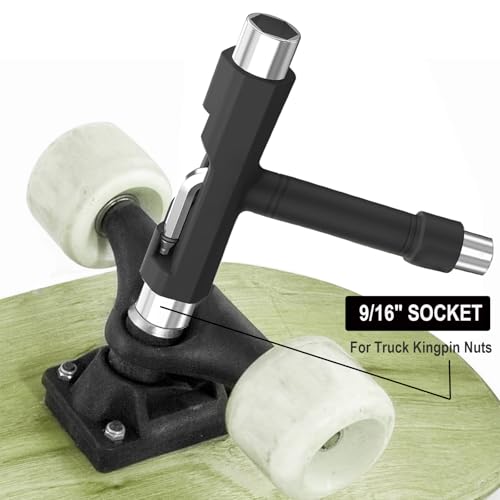 All-in-One Skateboard T-Tool - Portable Multi-Function Repair Tool