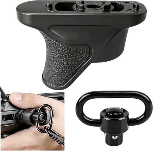 CRUSHUNT Two-Point & Traditional Sling Mount with VTSupport for M-Rail System, Black