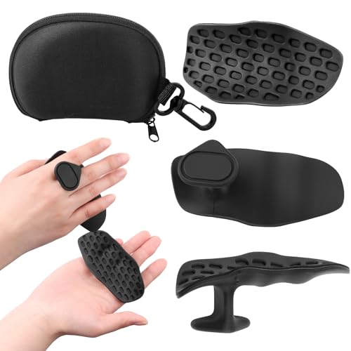 Ergonomic Anti-Slip Rubber Workout Grips for Weightlifting