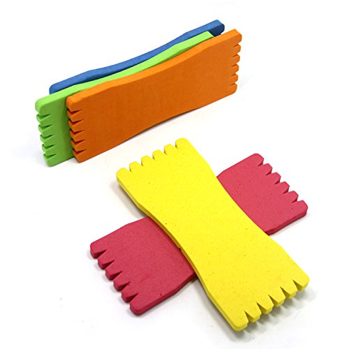Fishing Leader Line Holder Foam Board - 14 x 6cm, Pack of 10 with Pins