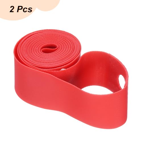 Bicycle Rim Strip - 22" x 20mm, Durable PVC Bike Tire Liner (2-Pack)