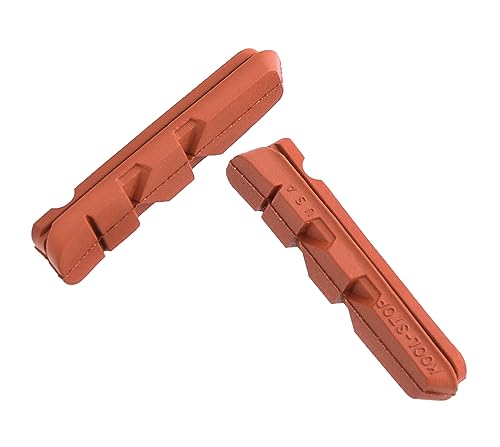 Bicycle Brake Pads - Dura-Ace/Ultegra Compatible, Salmon Compound