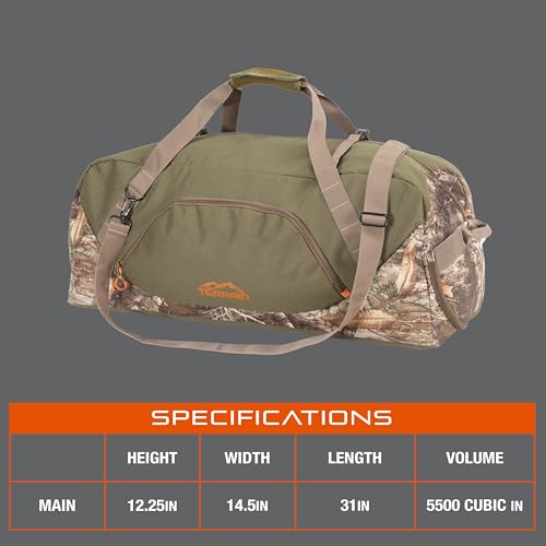 Allen Company Terrain Basin Large Green Realtree Edge Camo Hunting Duffle Bag