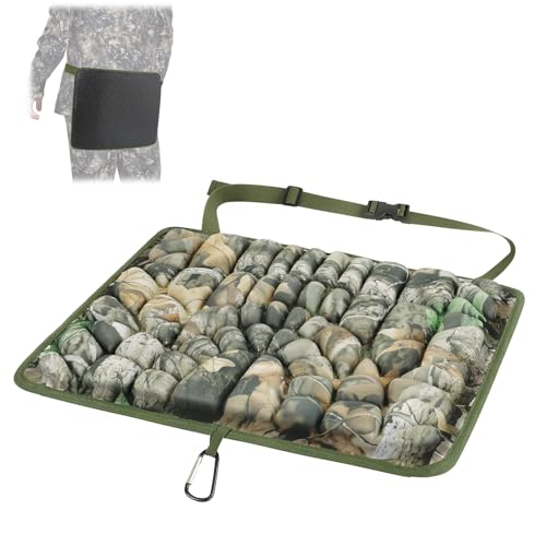 ANGAR Hunting Seat Cushions, Silent Memory Foam Camouflage Tree Stand Pad - Variation 1