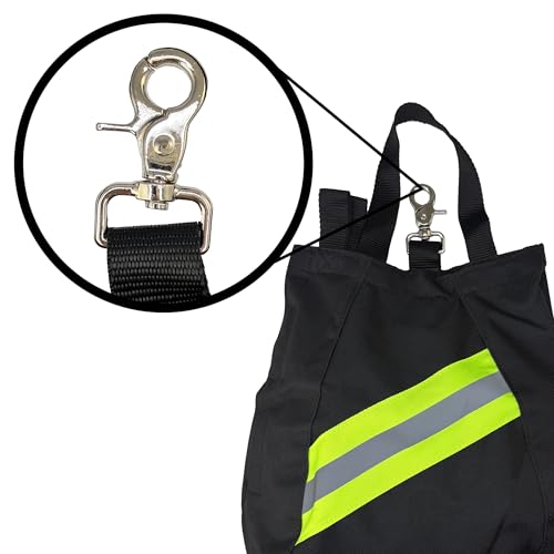 LINE2design Firefighter SCBA Air Pak Respirator Firefighter Mask Face Piece Bag for First Responder