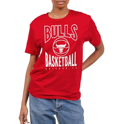 Chicago Bulls Men's Short Sleeve Fan T-Shirt - X-Large Red