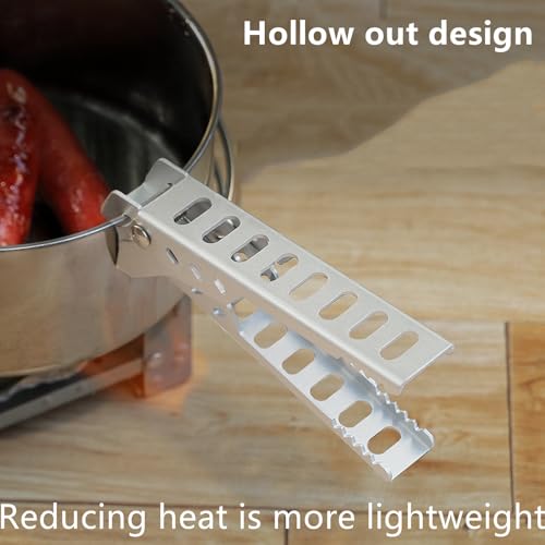 Camping Pot Gripper Clip - Lightweight Aluminum Alloy Tool