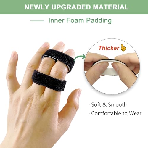 10PCS Finger Buddy Straps - Adjustable Support Tape for Pain Relief