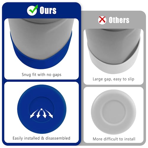 Silicone Boot for Owala Kids Bottles - Blue, Anti-Slip Protection