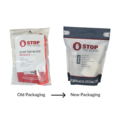 Compact Trauma First Aid Kit with Tourniquet & Gauze - Emergency Bleeding Control