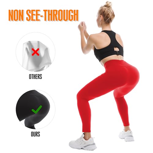 High Waisted Yoga Leggings for Women - Comfortable Fit