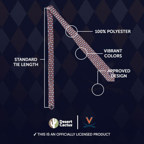 UVA Neck Tie - Officially Licensed Virginia Cavaliers Necktie