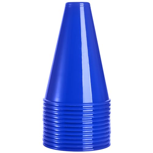 12 Pack Blue Cheer Megaphones - Party Noisemakers for Events