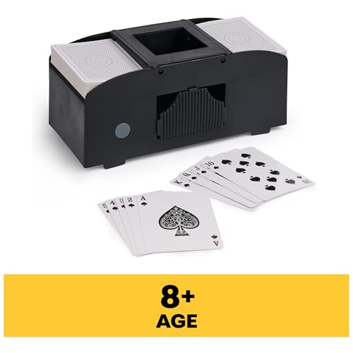 Automatic Card Shuffler for 1 or 2 Decks - Quick Shuffle
