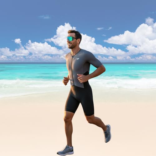 Men's Triathlon Suit - High Elasticity Breathable Quick-Dry Trisuit