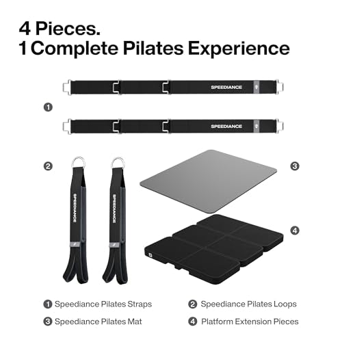 4-Piece Pilates Equipment Set for Home Workouts