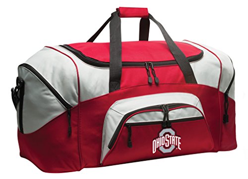 Ohio State University Duffel Bag - Large Red Gym Bag