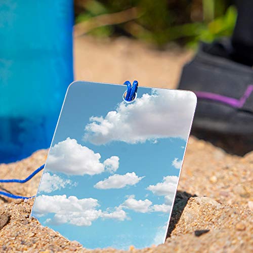 Featherweight Signal Mirror - Lightweight Emergency Survival Tool