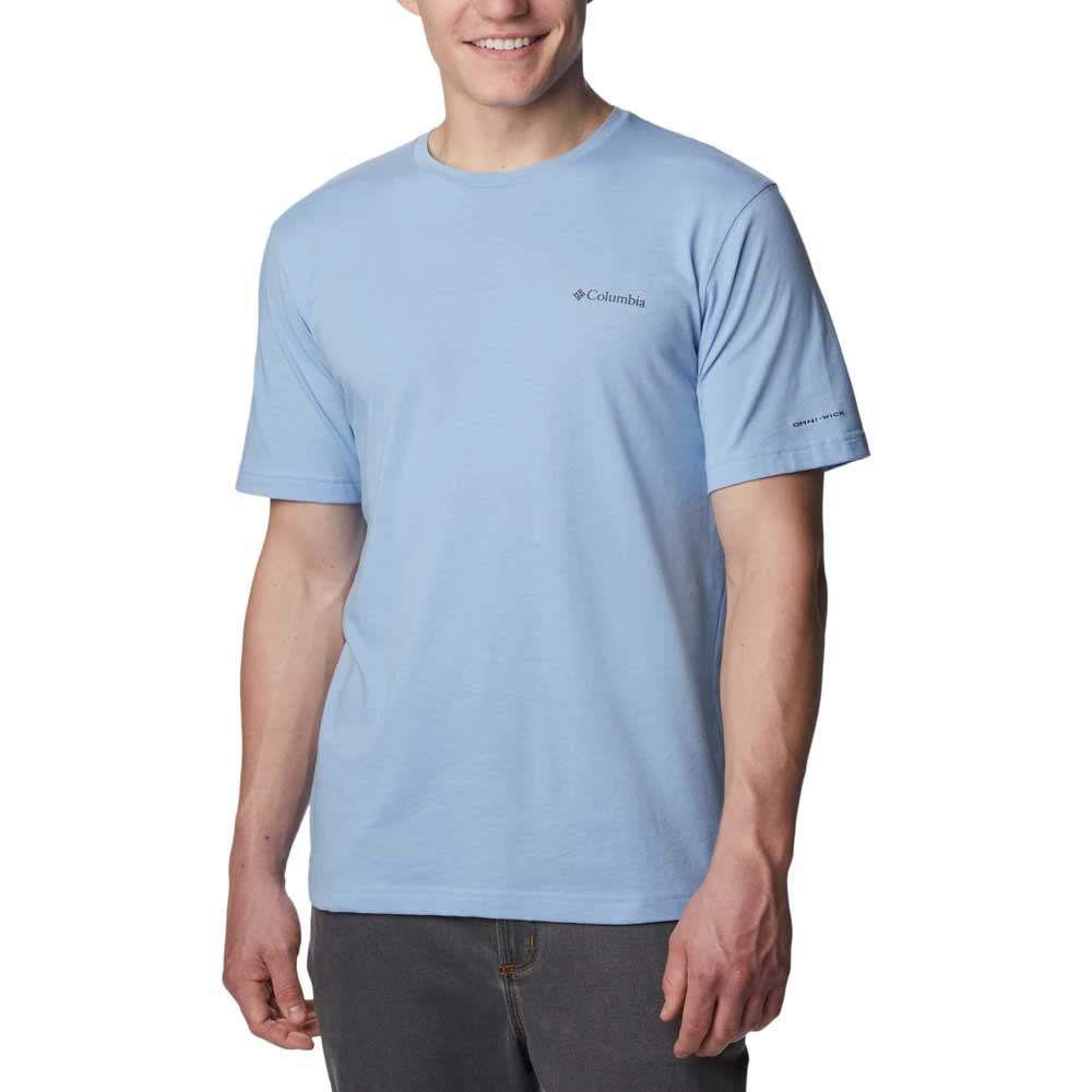Columbia Men's Thistletown Hills Short Sleeve, Jet Stream, 5X Tall