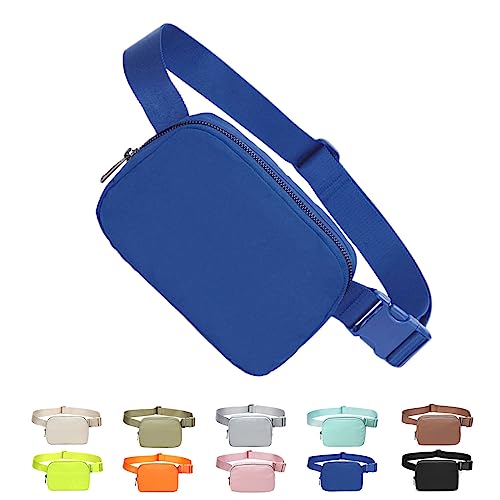 Tapp Collections Royal Blue Mini Crossbody Belt Bag for Travel & Running