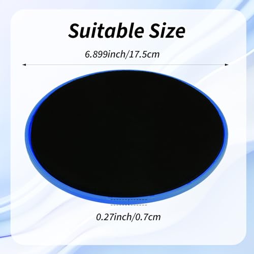24 Pcs Dual-Sided Core Sliders for Abdominal Exercise - Blue