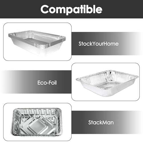 Stainless Steel Cooling Racks Set of 2 - Oven Safe Baking & Roasting Grids, 7.8x10.2 inches