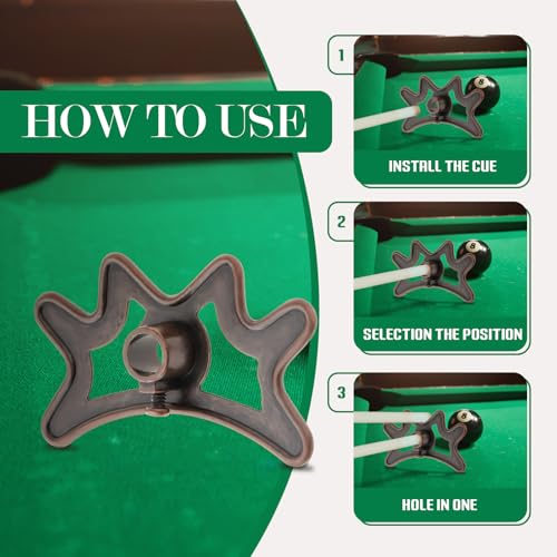 Billiard Cue Bridge Head - Metal Bridge for Pool Cues