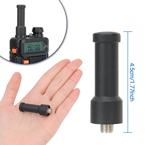 UHF Mini Antenna Replacement for Two Way Radios - 4 Pack