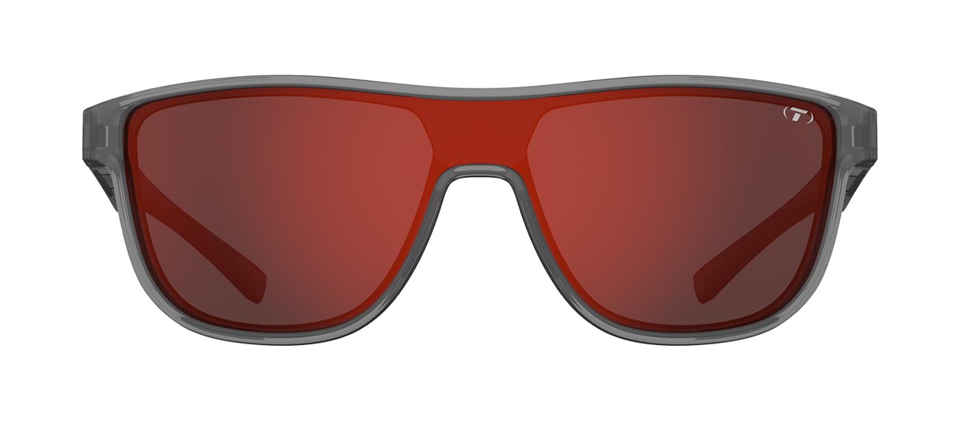 Tifosi Optics Sizzle Sunglasses (Satin Vapor - Smoke Red Mirror Lens)