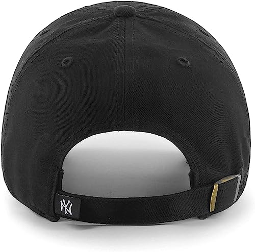 47 Clean-Up Unisex Adjustable MLB Cap New York Yankees Black - One Size