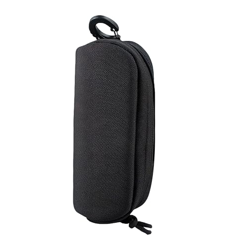 Durable Tactical Molle Glasses Pouch - Black Eyewear Case