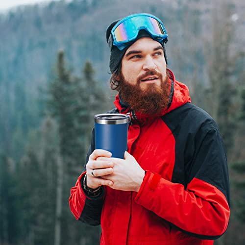 HASLE OUTFITTERS 30oz Double Wall Vacuum Insulated Stainless Steel Travel Mug - Dark Blue