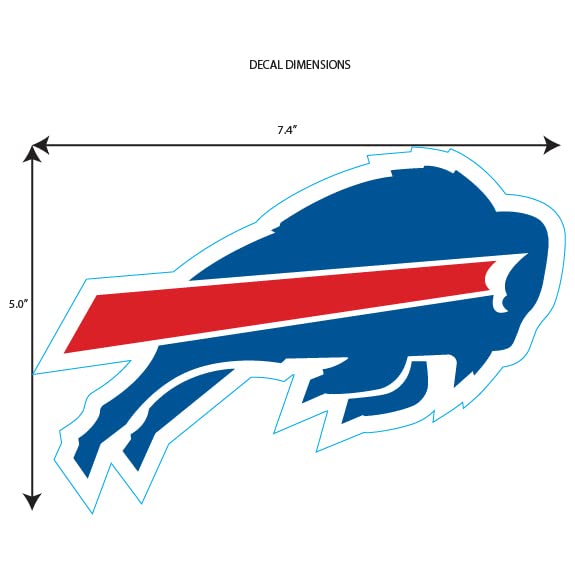 Los Angeles Chargers 8-Inch Auto Vinyl Decal - Team Pride