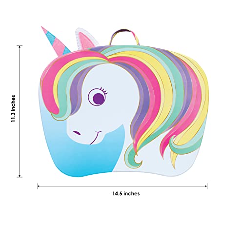LapGear Unicorn Lap Pets Lap Desk for 11.6” Laptops — Kids Portable Cushion Surface