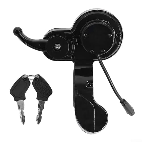 Cloudpower H5 Electric Scooter LCD Display Panel with Thumb Throttle – Speedometer & Battery Monitor