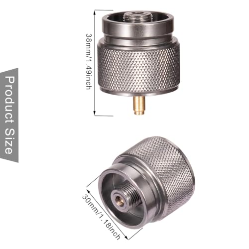 Propane Adapter for Camping Stove - 1 Lb Small Tank Input