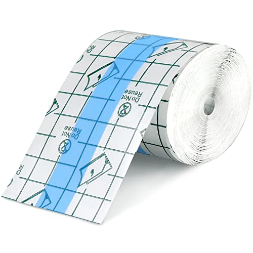 BBTO Transparent Waterproof Adhesive Dressing Bandage Tape, 2 x 394