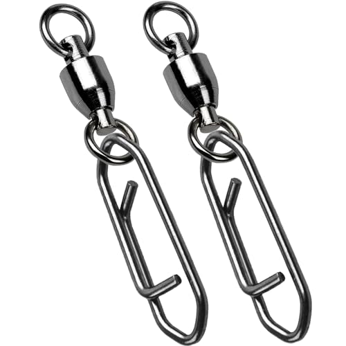AMYSPORTS High Strength Snap Swivels Stainless Bearing Rolling