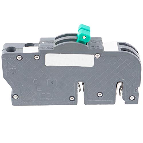 Connecticut Electric UBIZ0225 Newly Manufactured Zinsco RC3825 Replacement, Two Pole 25 Amp Thin Series Circuit Breaker, Gray