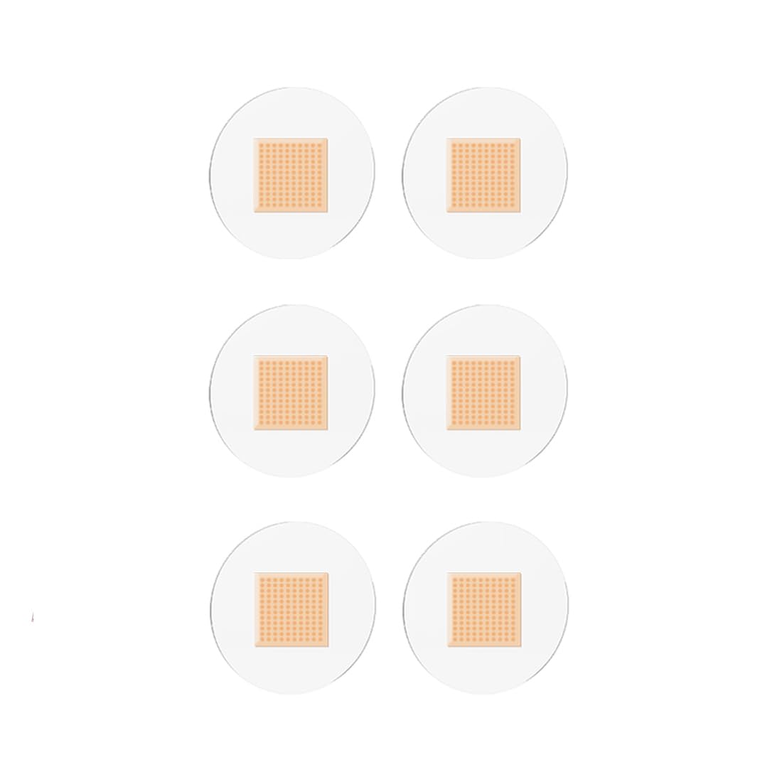 200pcs Adhesive Spot Bandage Flex Fabric Adhesive Bandages 0.87 Inch Diameter Round Bandage for Wound Care and Hides Skin Spots Ideal for Small Incisions