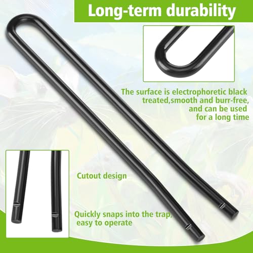 Dog Proof Traps Tool - 7 Inch Lever Handle for Raccoon & Beaver Traps