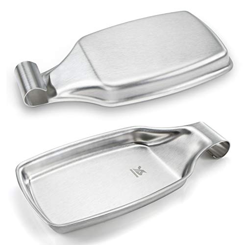 MSY BIGSUNNY Spoon Rest for Stove Top, 304 Stainless Steel Cooking
