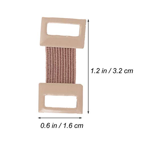 10-Piece Elastic Bandage Clips - Durable Metal Stretch Wrap Fasteners
