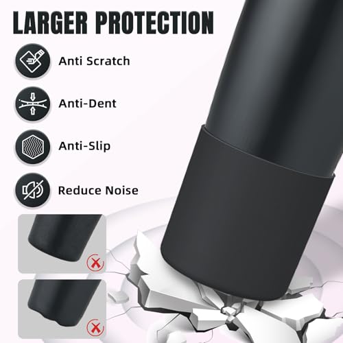 Silicone Higher Boot for Owala 30oz & 40oz Bottles - Very Very Dark